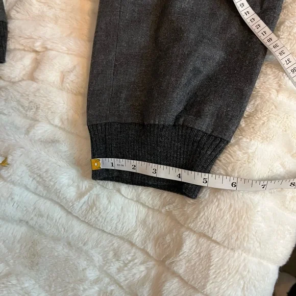NWT J. Crew Womens 12 Wool Blend Pull On Jogger Minimalist Preppy Sweatpants - Picture 7 of 11